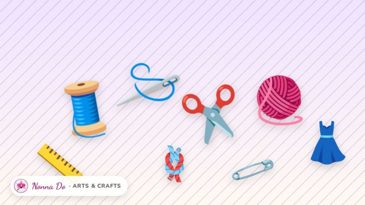 Thread, needle and scissors — a tailor’s kit