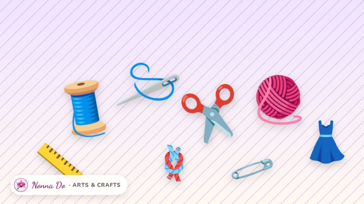 Thread, needle and scissors — a tailor’s kit